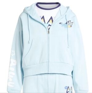 Nwt Womens Bluey Zip Up Hoodie #352